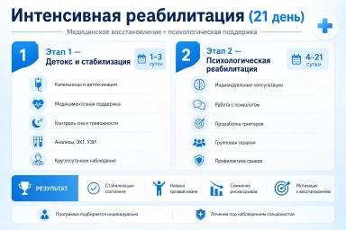 Реабилитация за 21 день в Петрозаводске